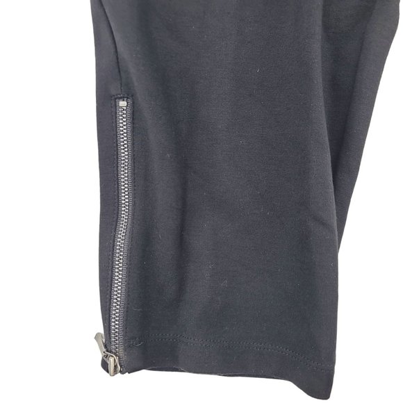 Eileen Fisher Dark gray Pants Ponte Ankle Zip Riding Pull On Extra Small - Picture 2 of 3